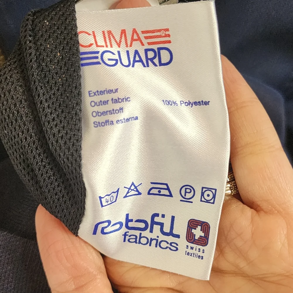 Cutter & Buck Clima Guard Half Zip Jacket | Navy | Size Medium